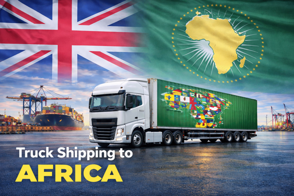 Truck Shipping to Africa from the UK 1 Truck Shipping to Africa