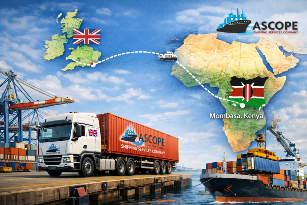 Truck Shipping to Kenya