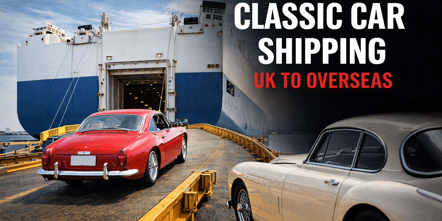 Classic Car Shipping UK to Overseas Classic Car Shipping UK to Overseas