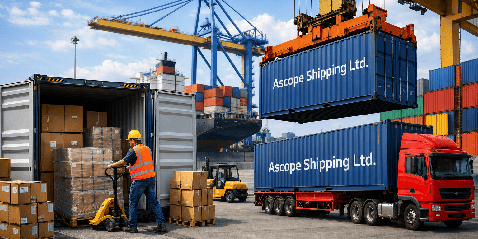 Groupage vs Full Container Shipping