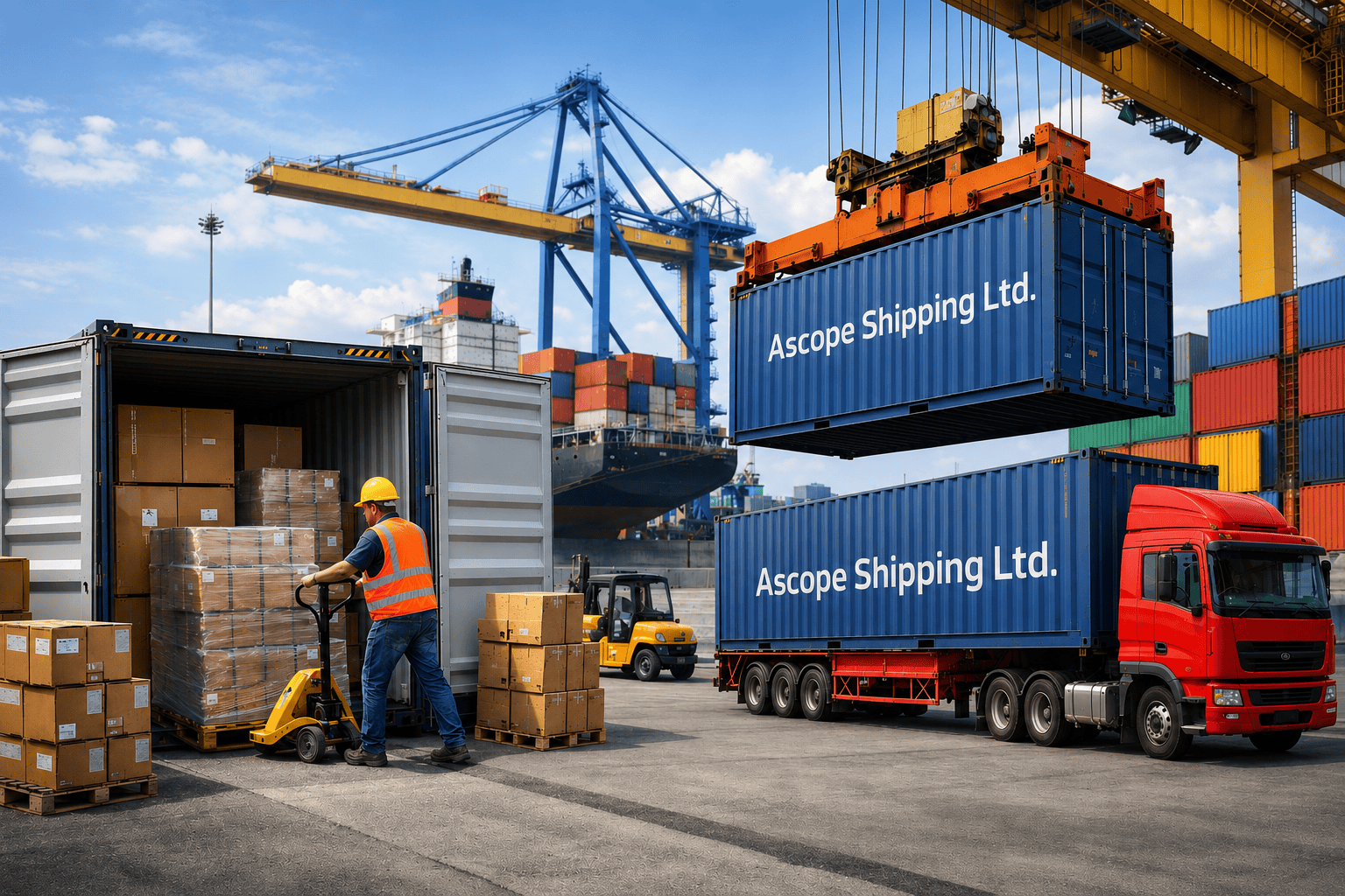 Groupage vs Full Container Shipping Groupage vs Full Container Shipping