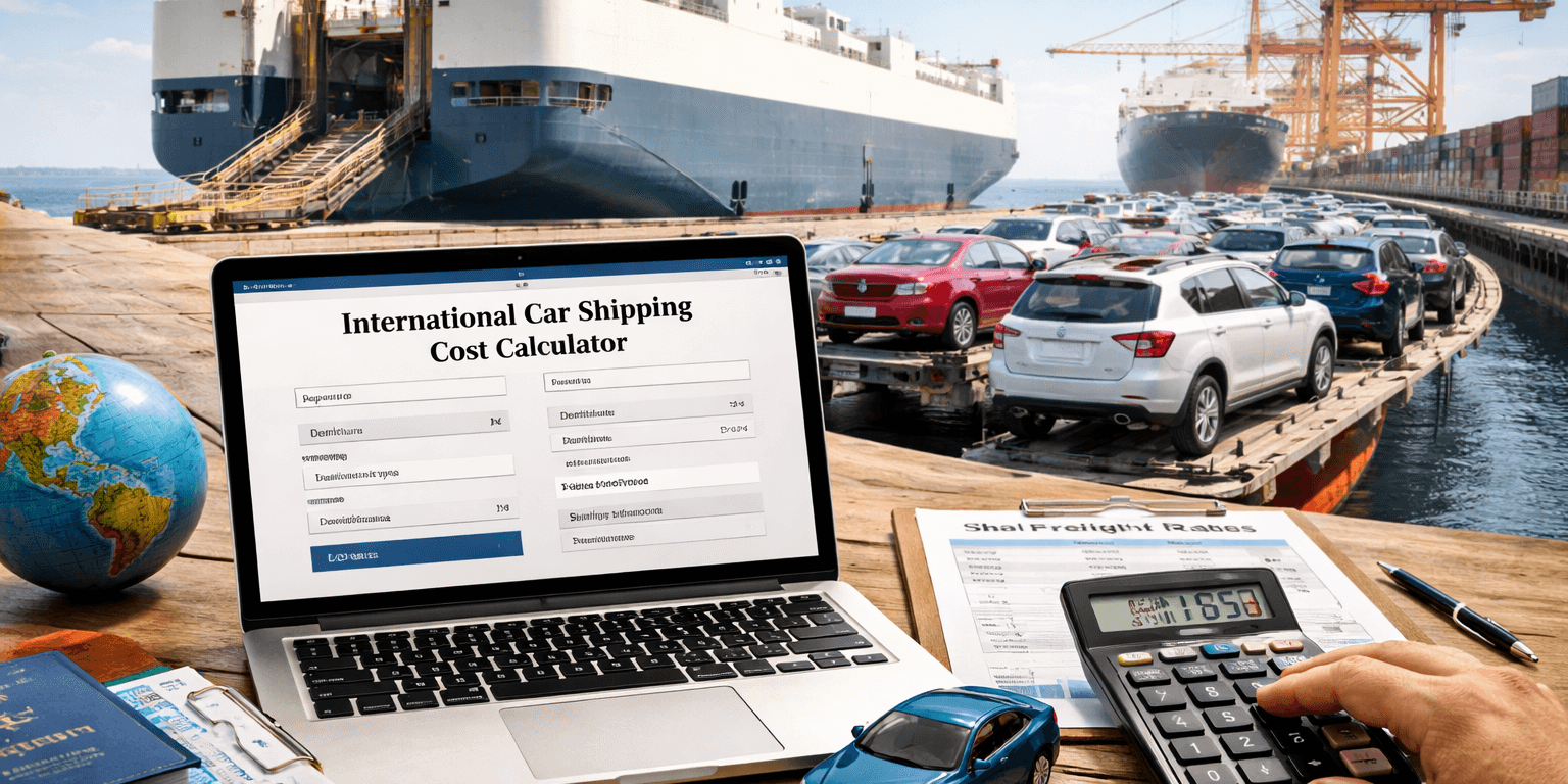 International Car Shipping Cost Calculator