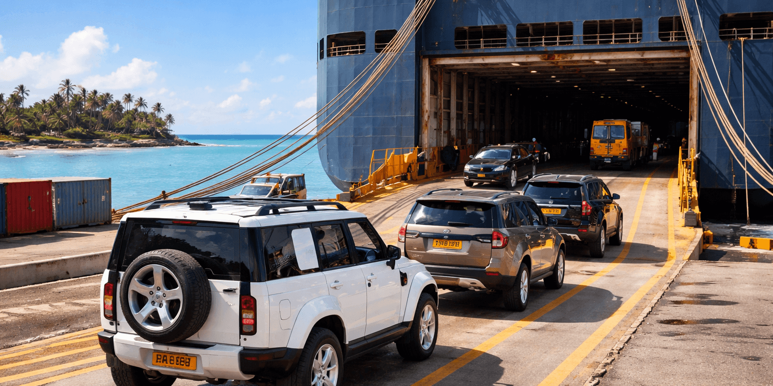 Land Rover Shipping