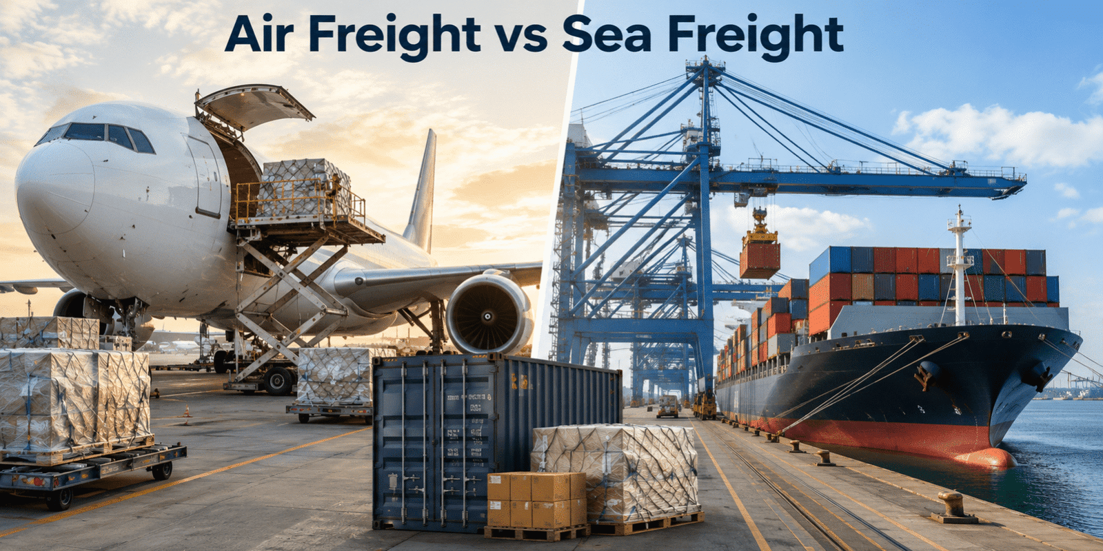 Air Freight vs Sea Freight