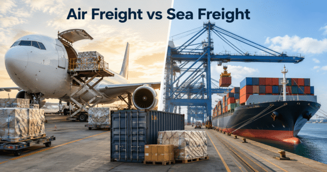 Air Freight vs Sea Freight