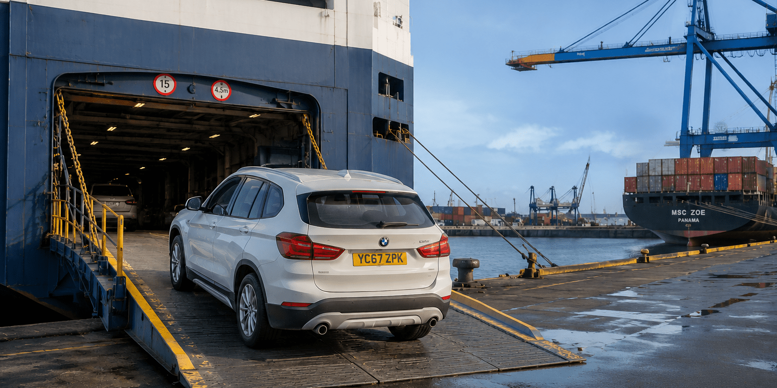 Import a Car from UK to Zimbabwe