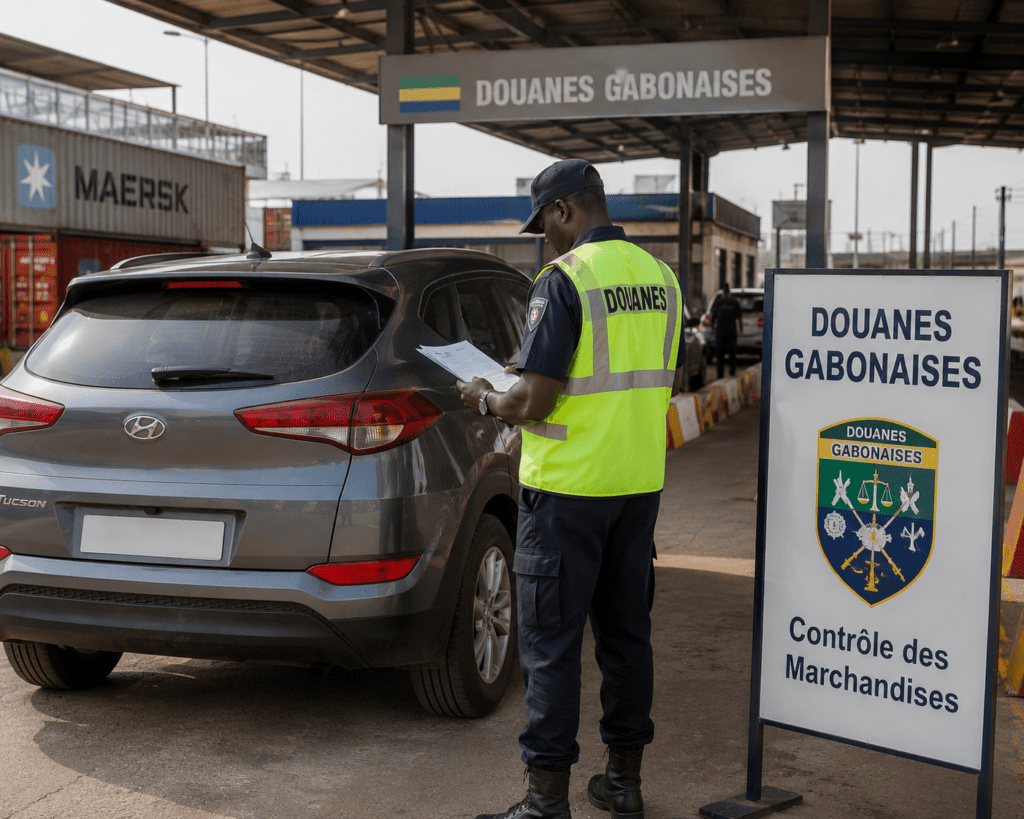 BIETC certificate requirement for car shipping to Gabon