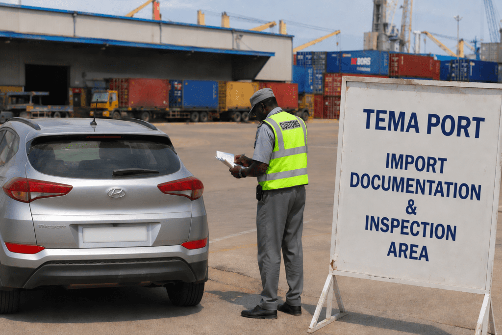 Ghana car import rules and age restrictions for UK vehicles