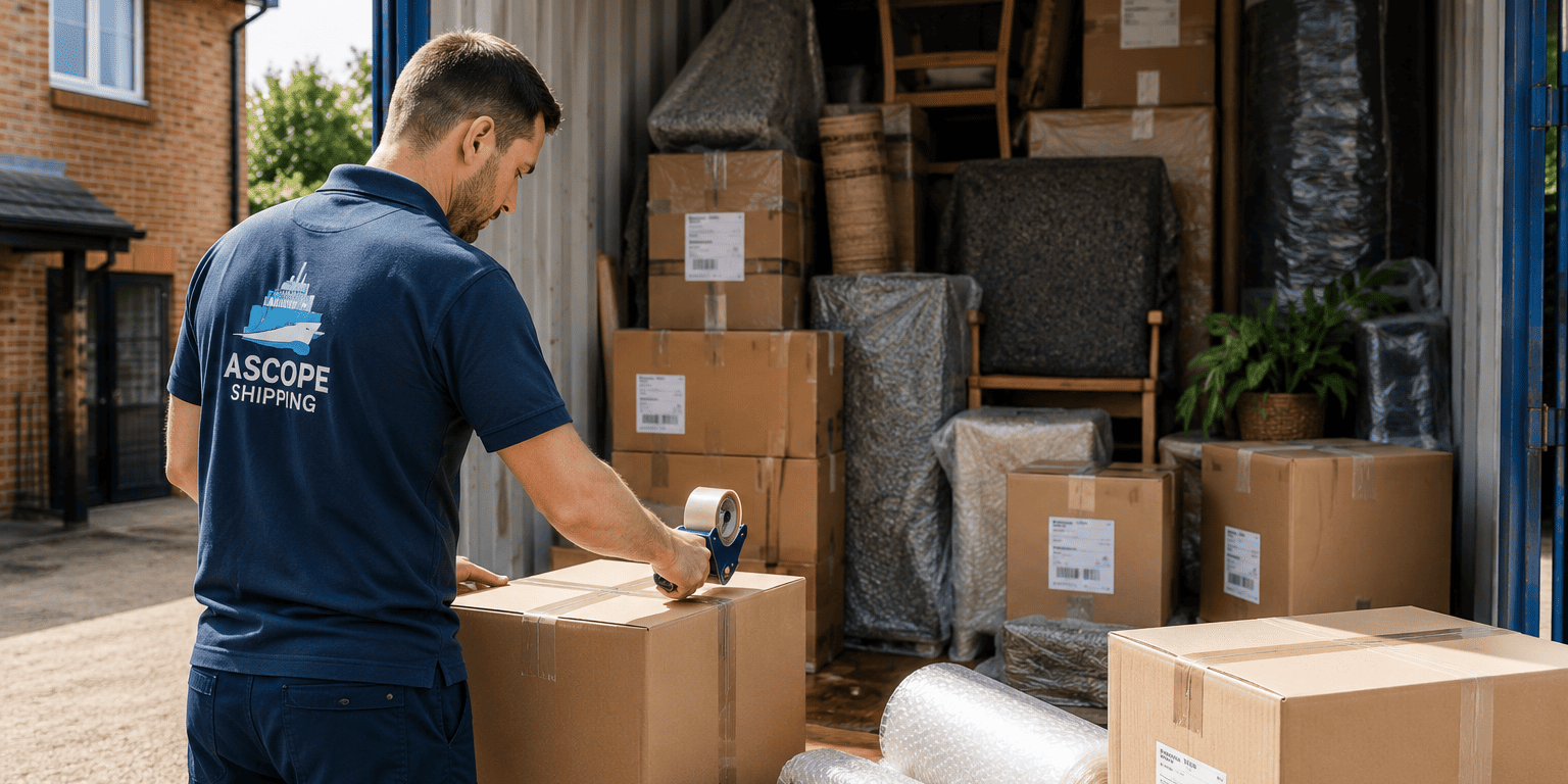 How to Ship Belongings from UK
