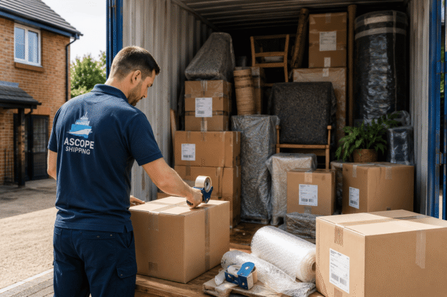 How to Ship Belongings from UK