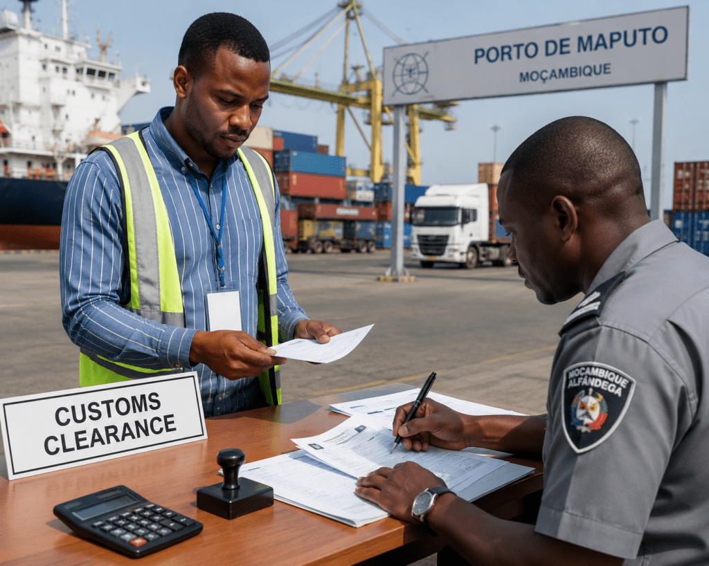Mozambique import duty and tax rates for UK shipments