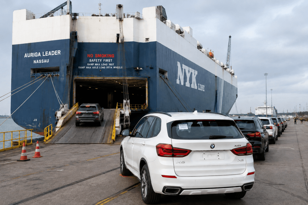 Vehicle Shipping from Southampton Port
