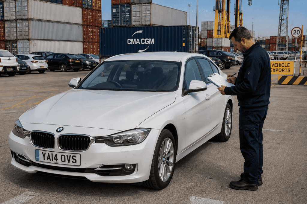 Car Shipping Guide to Namibia - vehicle inspection before export