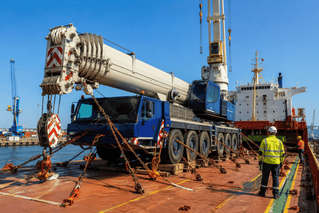 Construction Equipment Shipping