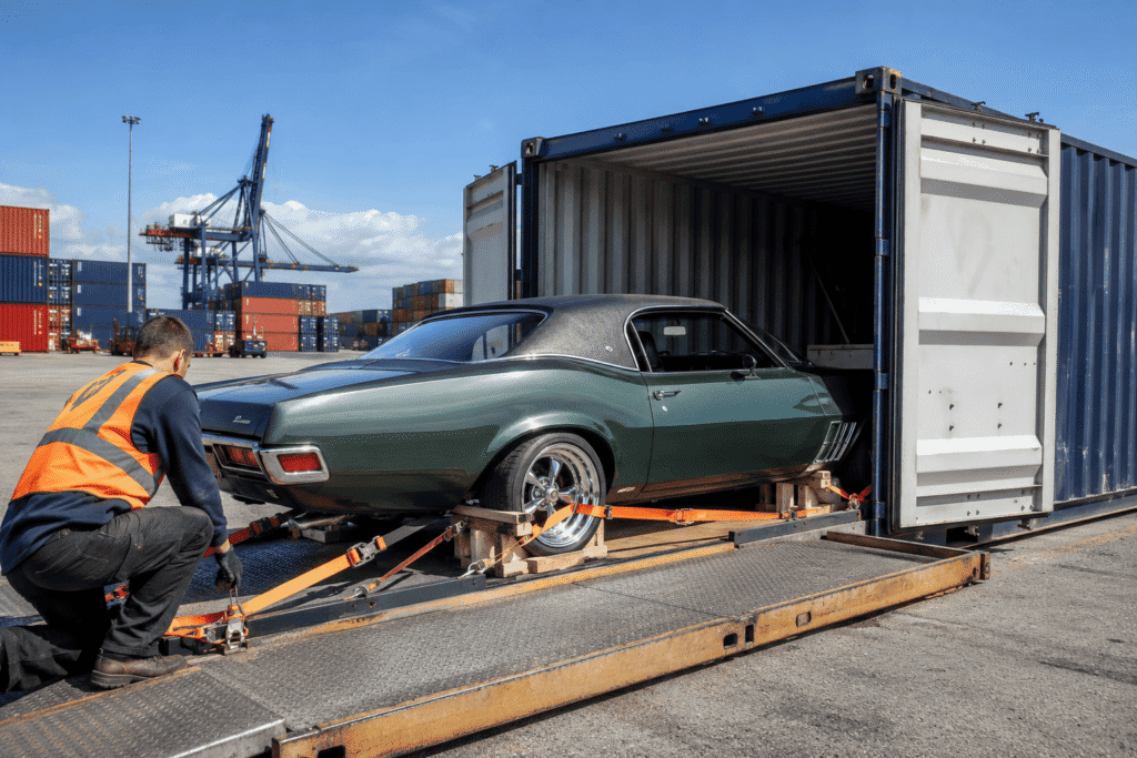 Classic Car Transport 2 Container Shipping for Classic Cars