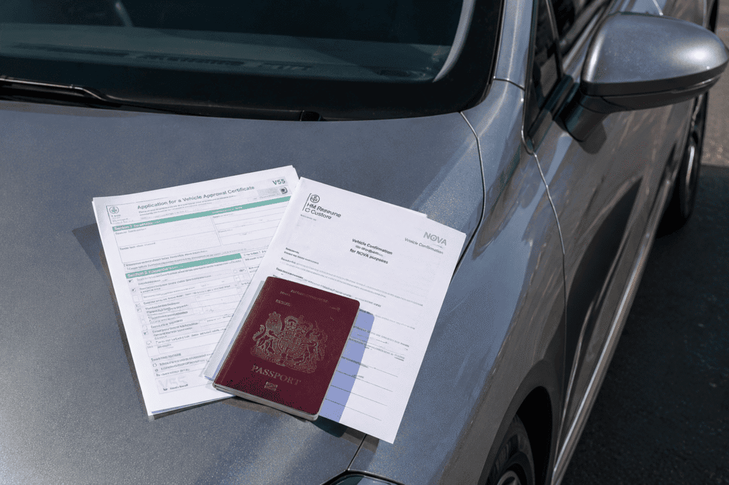 DVLA registration documents UK