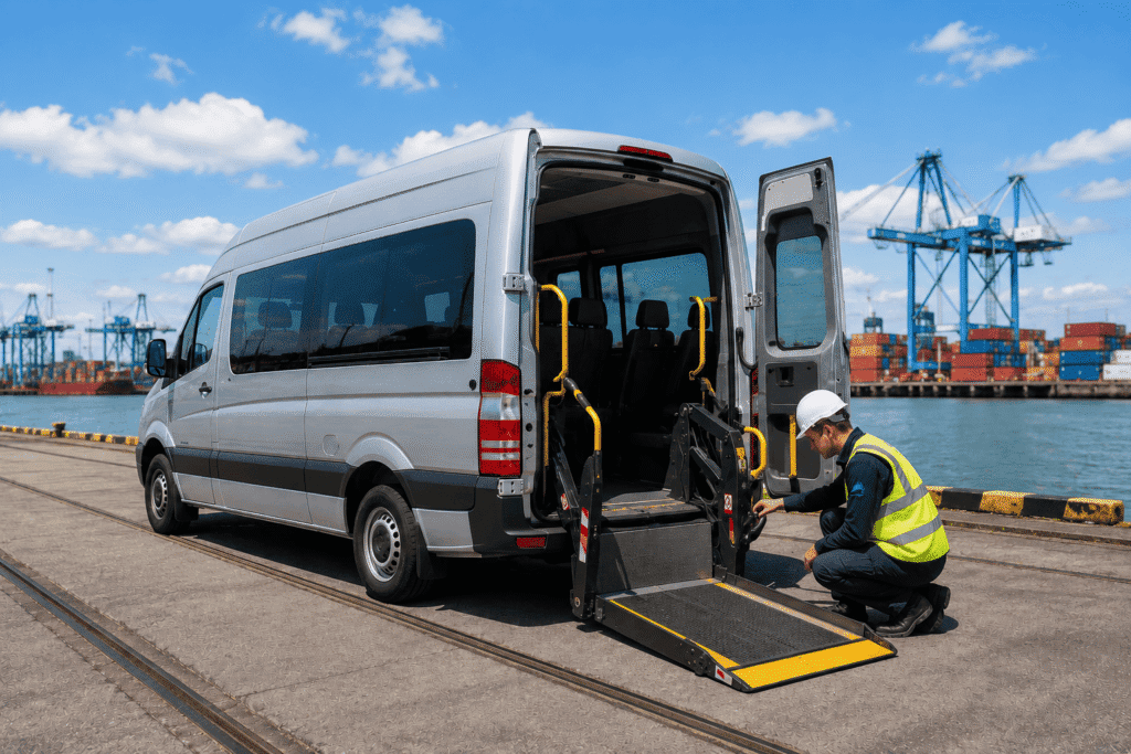 Minibus Shipping from the UK