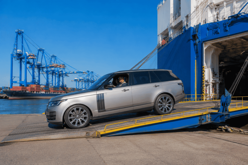 SUV Shipping from the UK
