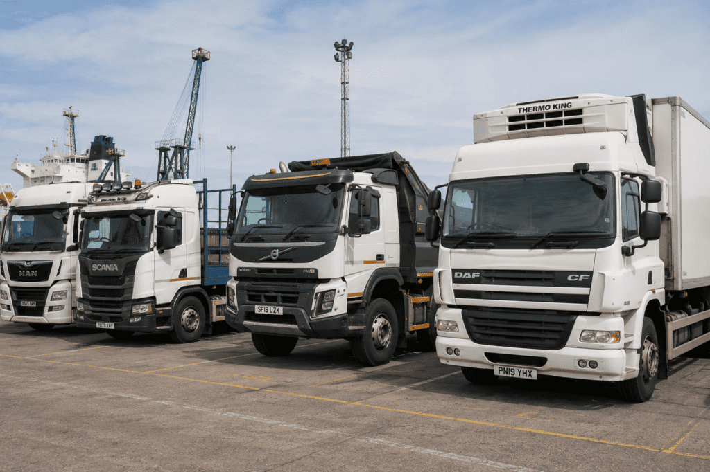 Truck Shipping to Namibia - commercial vehicles ready for export