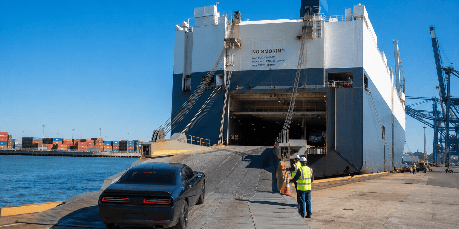 USA to UK Car Import Process