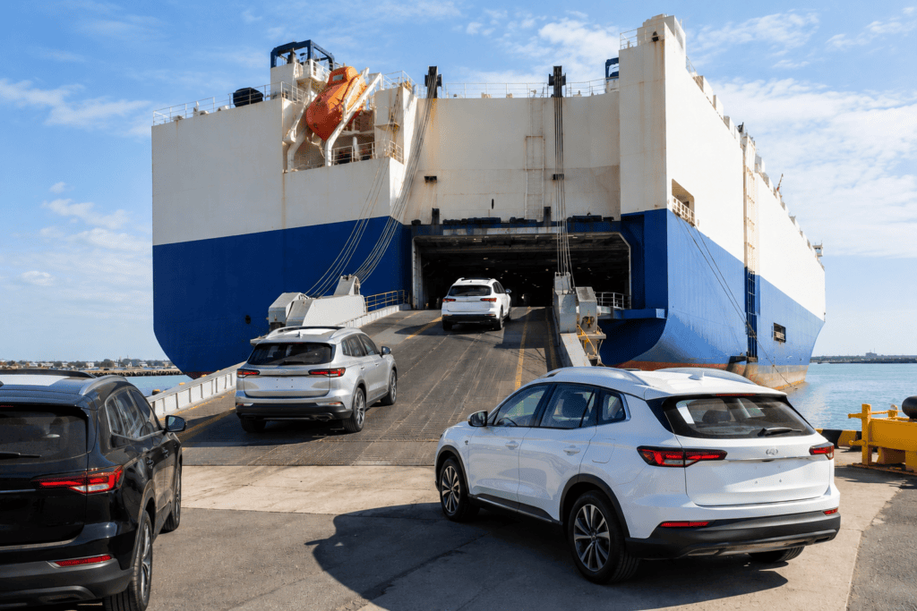 car shipping to USA from the UK