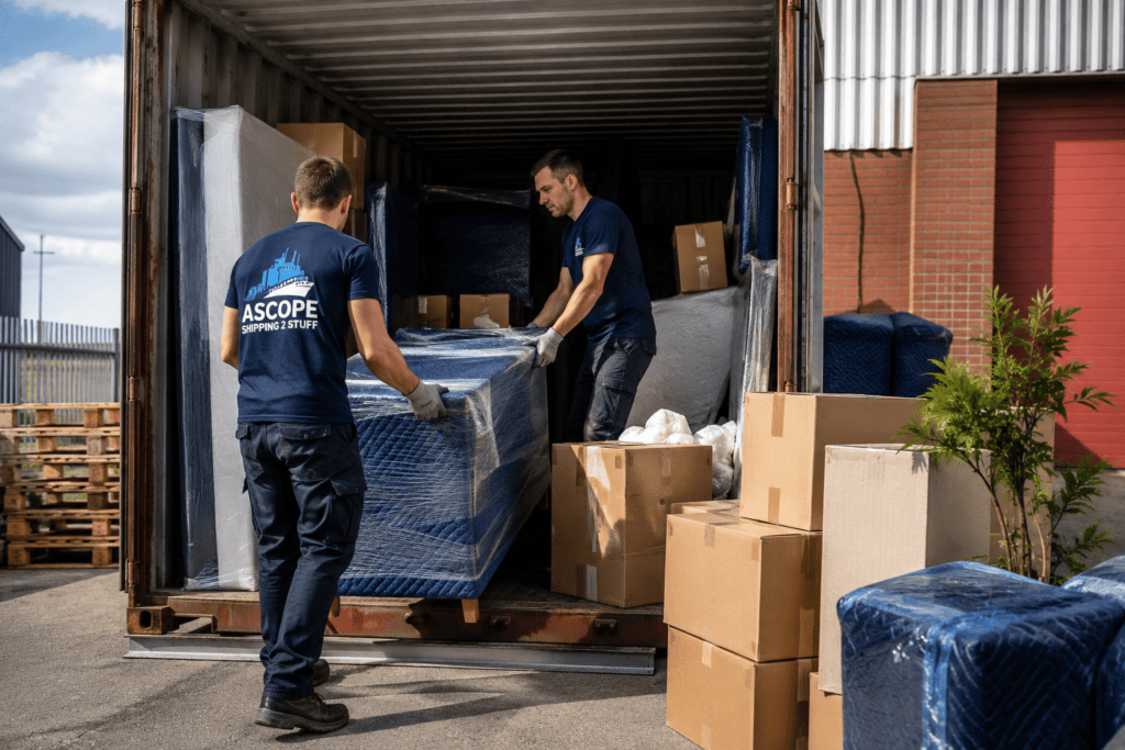 container shipping to Ghana from the UK